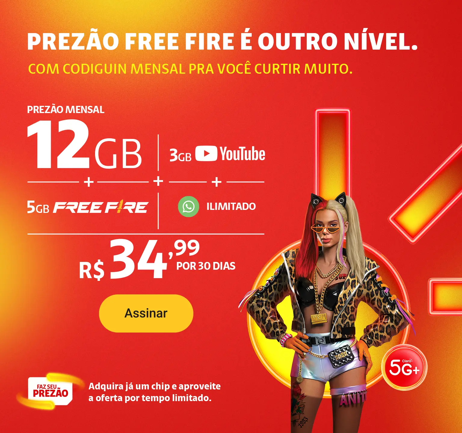 Gaming: Plano Prezão Free Fire